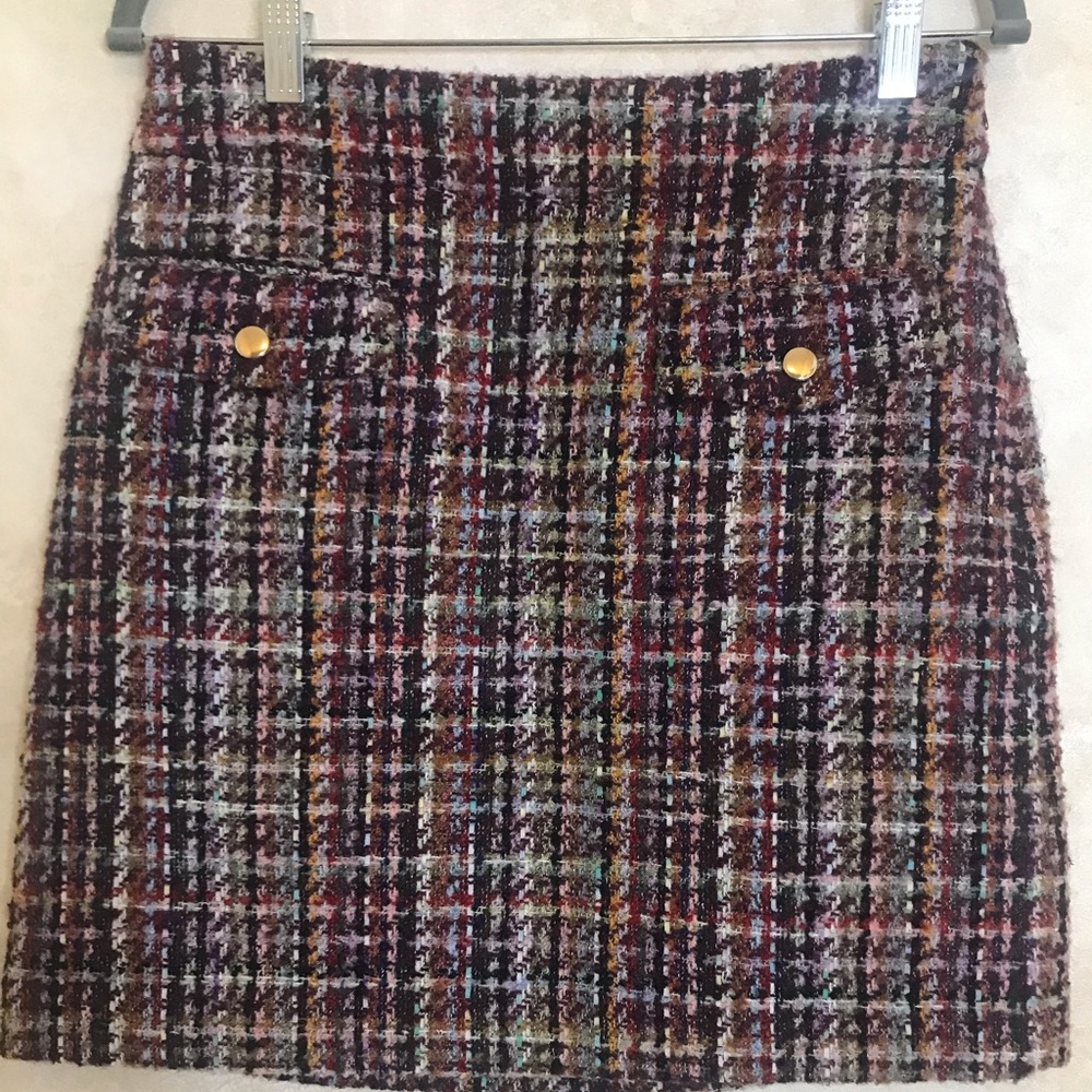 Tweed skirt